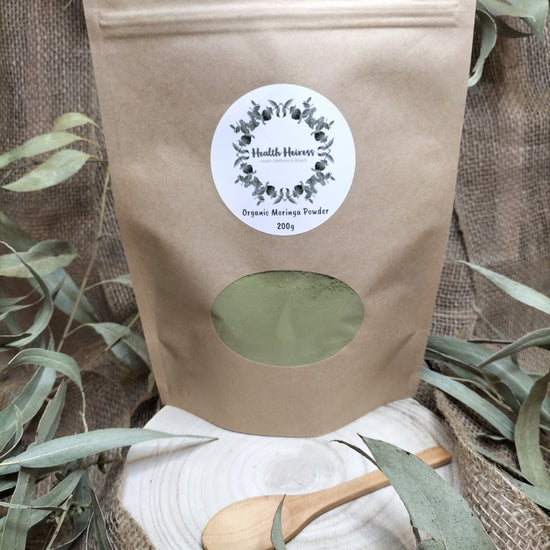 Moringa leaf, organic health product, multivitamin.