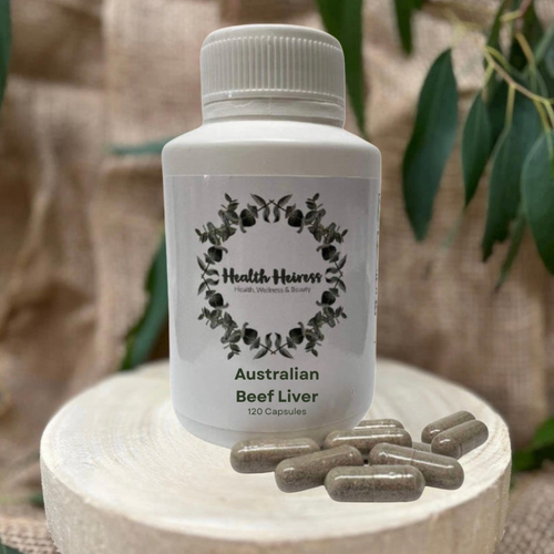 Australian Organic Grass-Fed & Finished Beef Liver Capsules