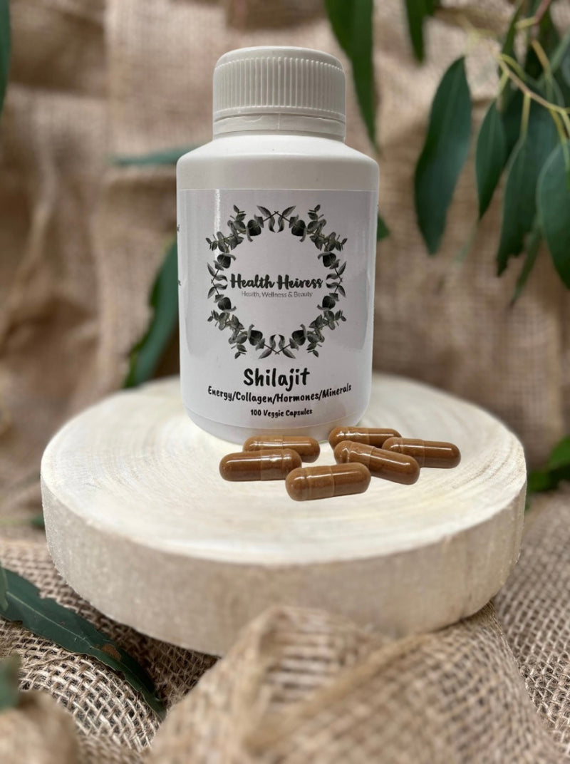 Shilajit 500mg, 100 Capsules - 100% PURE Himalayan