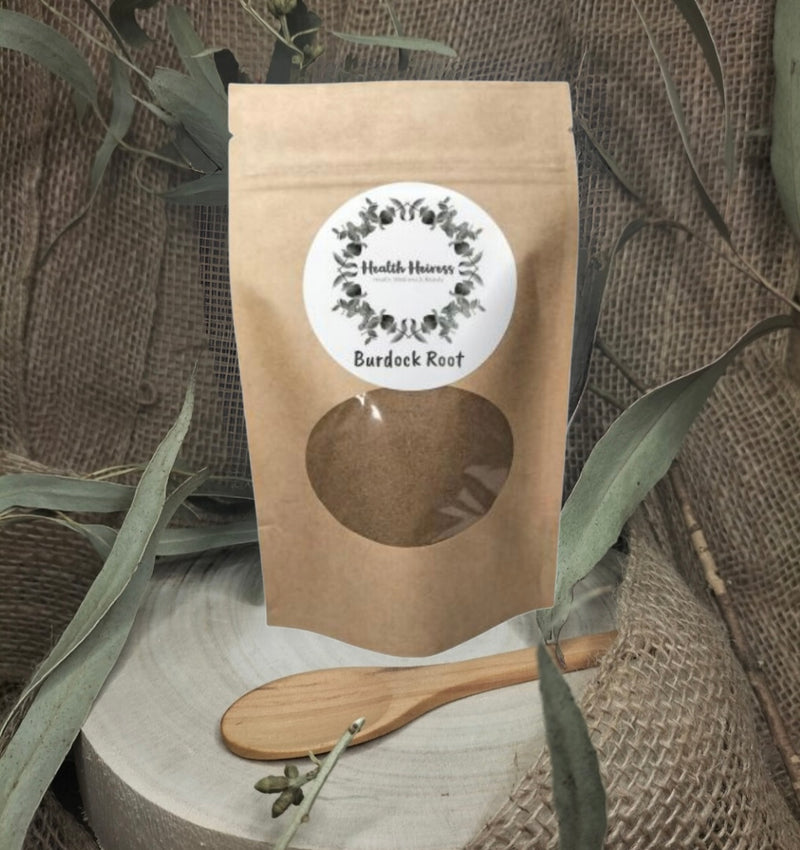 burdock root, natural health, organic, Australian health product.